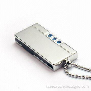 USB Flash Drive with NAND Flash Memory Storage Media, Available in Various Memory Capacity